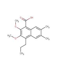 Astatech 2,3-DIMETHOXY-6,7-DIMETHYL-4-PROPYL-1-NAPHTHOIC ACID; 1G; Purity 95%; MDL-MFCD29921072